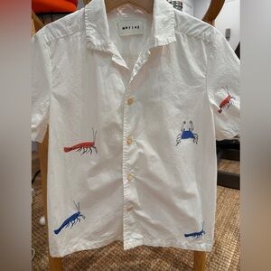 Morley kids Shrimp shirt button up